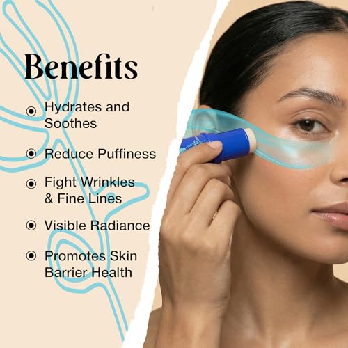 2 Pk 20g Under Eye Balm Stick Hydrating | 0.7 Oz Moisturizing Under Eye Brightener Stick w/Retinol, Aloe Vera, Vit E | Plumps, Hydrates & Reduces Dark Circles & Puffiness | Multipurpose Undereye Balm