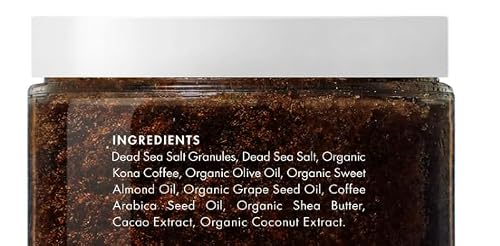Majestic Pure Arabica Coffee Body Scrub, Exfoliating Polish, 10 Oz