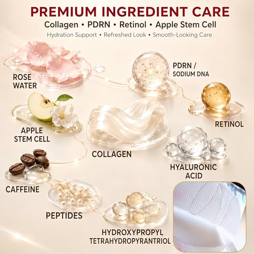 GONIM Under Eye Patches for Puffy Eyes and Dark Circles, Collagen, Eye Mask