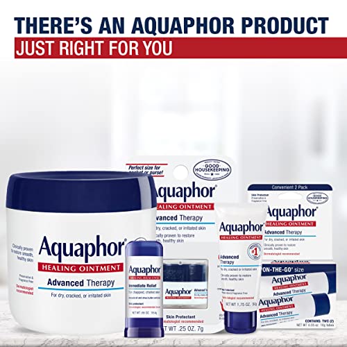 Aquaphor Healing Balm Stick, Skin Protectant, 0.65 OZ