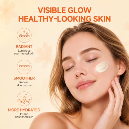 HONLINK Vitamin C Skincare Set for Women, 6-Step Face Care Routine