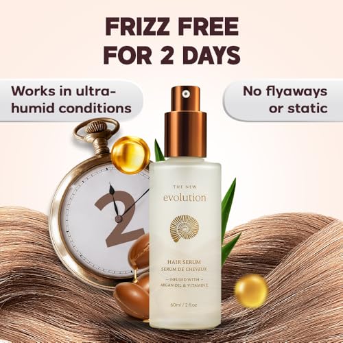 HerStyler Evolution Argan Oil Hair Serum - Non Greasy - Lightweight