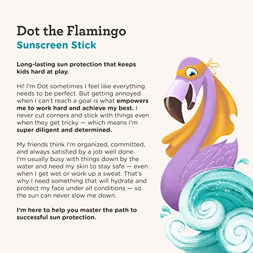 Aveeno Kids Zinc Oxide Sunscreen Stick SPF 50, 1.5 oz
