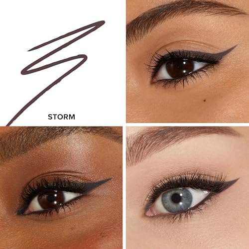 Too Faced Killer Liner 36-Hour Gel Eyeliner Pencil | Long Lasting, Waterproof, Non-Flaking Eyeliner Pencil, 0.04 Ounce, Storm