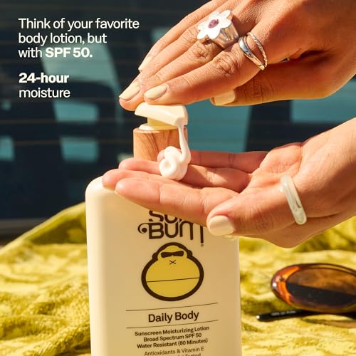 Sun Bum Daily SPF 50 Sunscreen Body Lotion with Vitamin E - 8 oz