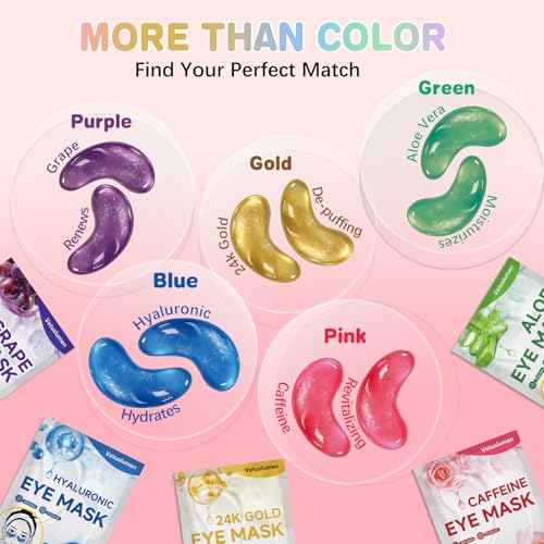 120 Pairs Under Eye Patches,Hydrating Eye Mask For Puffy Eyes &Dark Circles