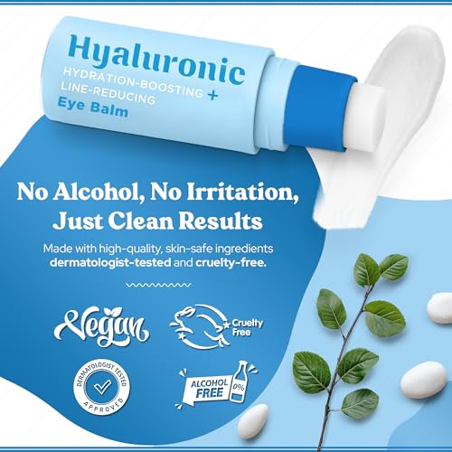 Bella Bliss Hyaluronic Eye Balm Reduces Anti-Aging Dryness and Fine lines, Hydrating - under eye cream - Made in korea 0.35 oz / 10 g - Pack of 1