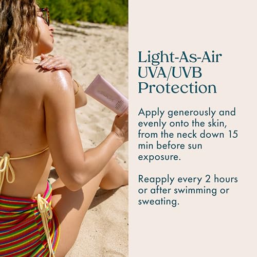 Kopari Sunglaze Body Gel Cream Sunscreen SPF 50+ | Broad-Spectrum Body Sunscreen with Hyaluronic Acid & Coconut Oil | Lightweight, Non-Greasy, Glowing Finish