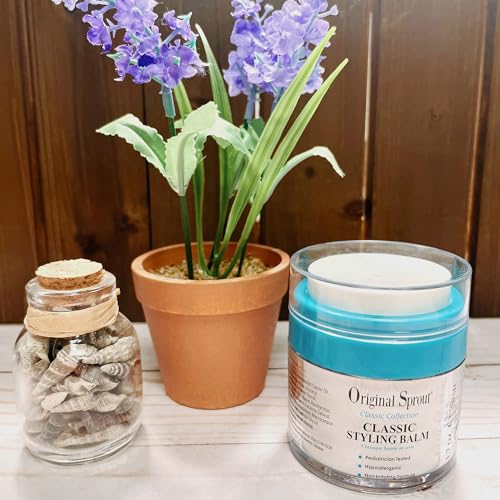 Original Sprout Classic Styling Balm, Firm Long-lasting Hold for All Hair Types, 1.7 oz. Jar