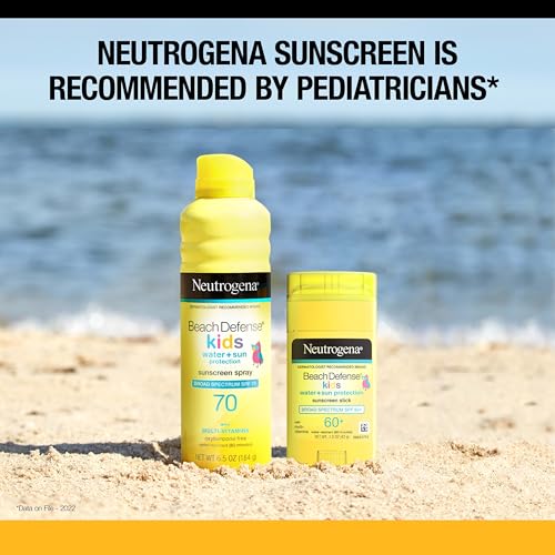 Neutrogena Beach Defense Kids Sunscreen Stick SPF 60+, 1.5 oz