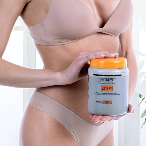 Guam Anti-Cellulite Hot Seaweed Mud – Original Formula for Thigh & Leg Sculpting – Skin Tightening Treatment (1000g)