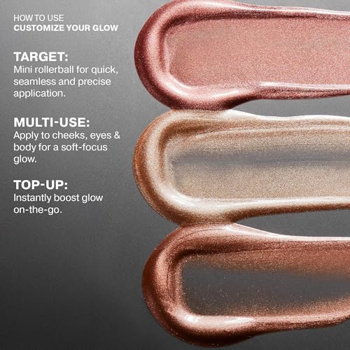 ICONIC LONDON Rollaway Glow Rollerball Liquid Highlighter | Champagne Chic