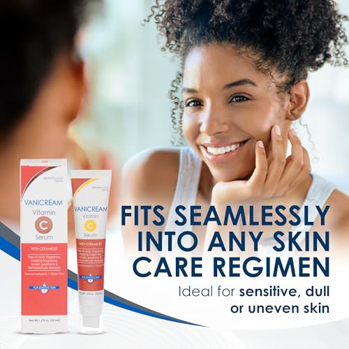 Vanicream Vitamin C Serum, 1.2 Fl Oz, Formulated without Common Irritants for Sensitive Skin, Milky and Lightweight, Boosts Glow, Dermatologist-Tested