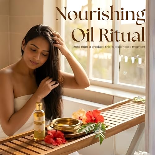 Ayurvedic Multipurpose Hair Oil - Combats Dandruff & Hair Fall with 21 Natural Indian Herbs for Men & Women (100ml)