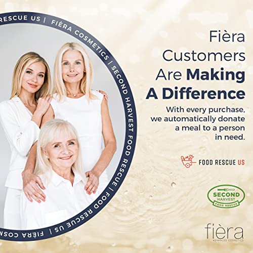 Fièra Concealer & Foundation Brush - Expert Tool for Cream & Liquid Makeup - Seamless, Even Application - Lightweight & Easy to Clean - Perfect for Use with Fièra Luxury Concealer
