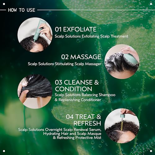 Aveda Scalp Solutions Exfoliating Scalp Treatment | Removes Sebum, Build-Up & Pollution for All Scalp Types | WintergreenDerived Salicylic Acid | Cooling Sensation | 96% Naturally Derived*, 0.85 Fl Oz
