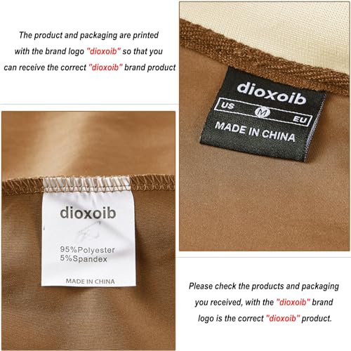 dioxoib Track Suits for Men Set 2 Piece Tracksuits Mens Sweatsuits Sets Jogging Two Piece Outfits Athletic Clothes Jogger Sweat Suits Running Sport leisure Clothing Brown Ai-TZ009-M