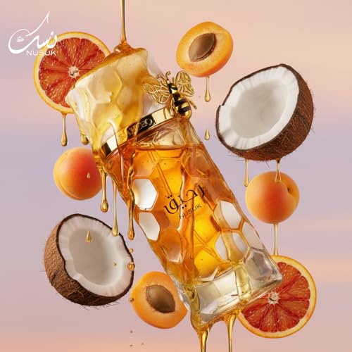 Nusuk Raheeq Perfume for Women - Long Lasting Extrait De Parfum Citrus, Gourmand & Vanilla Notes Sweet Luxury Fragrance 100ml