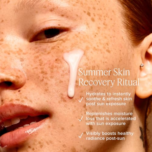 Farmacy Honey Milk Face Essence - Hydrating Milky Toner with Honey, Ceramides, Chamomile + Aloe - Helps Strengthen Skin Barrier + Replenish Moisture - Soothing + Calming Skincare (10ml)