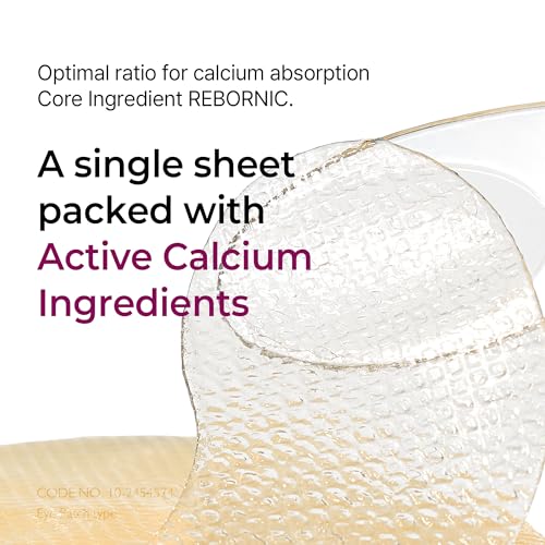 Dr.Melaxin Calcium Volume Under Eye Patches for Puffy Eyes & Dark Circles, Hydrogel Eye Mask for Wrinkles, Fine Lines & Sagging Skin, Firming Collagen Eye Patch, Korean Skin Care (60 Count)