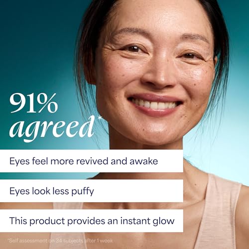 TULA Skin Care Spresso Energizing Eye Balm, Iced - Energizing & Hydrating Caffeine Under Eye Treatment for Dark Circles, Portable and Perfect to Use On-the-go, 0.35 oz.