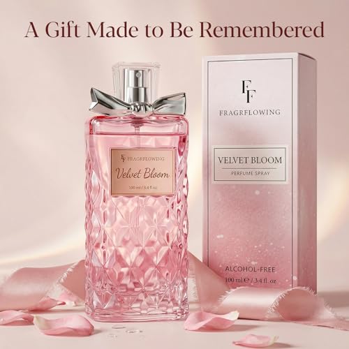 Perfume for Women, Alcohol-Free Long-Lasting Floral Fragrance, 3.4 fl oz