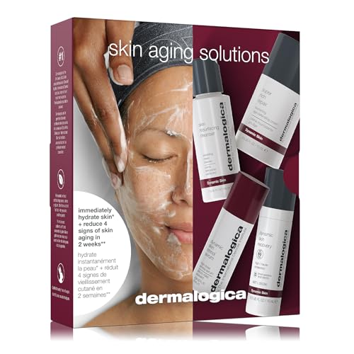 Dermalogica Skin Aging Solutions Kit, Anti Aging Skincare Set, Travel Size