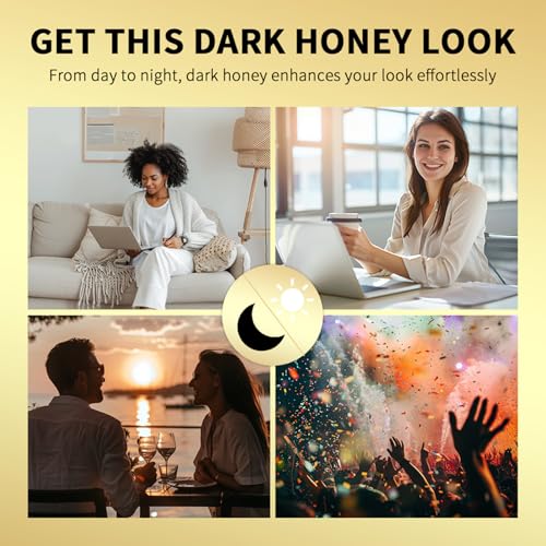 Honey Lipstick Tinted Lip Balm - Sheer Hydrating Lipstick for All Skin Tones - Moisturizing Lip Color, Nourishing Lip Balm with a Hint of Natural Black Cherry Tint