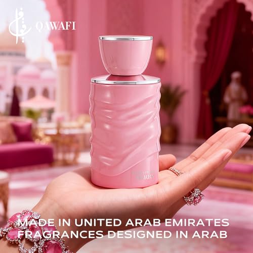 QAWAFI - Elysian Fields - Berry, Vanilla, Gourmand, Fruity, Floral Eau de Parfum Long-Lasting Fragrance for Women, 3.40 Ounce / 100 ml