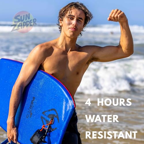 Sun Zapper Extreme Zinc Sunscreen Stick SPF 50+ Tan – Water Resistant Mineral Sunscreen for Face, Zinc Oxide Surf Sunscreen Stick for Surfing and Water Sports, 15g (0.53 oz), Australian Made