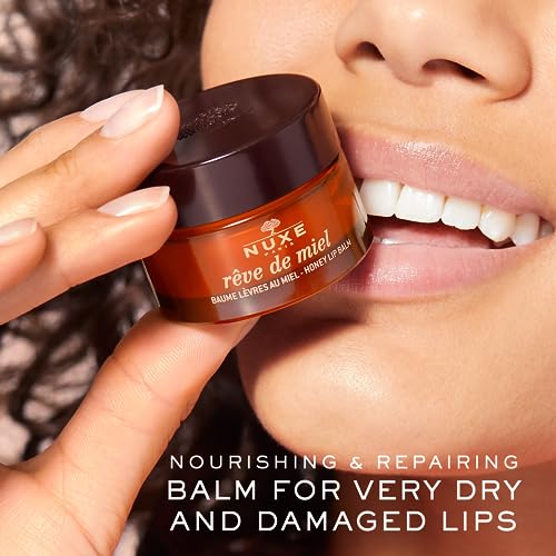 NUXE Lip Balm With Honey, Shea Butter & Vitamin E, Reve de Miel, 0.52 Oz