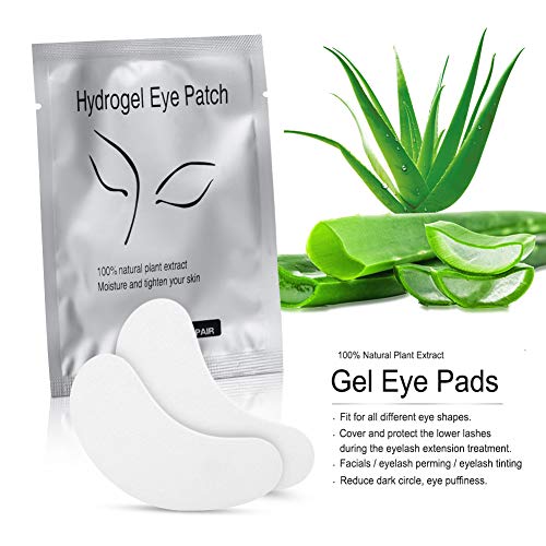 Ocim 100 Pairs Under Eye Pads Lash Extensions,Hydrogel Gel Eye Patches for Lashes Extension/Eyelash Tinting