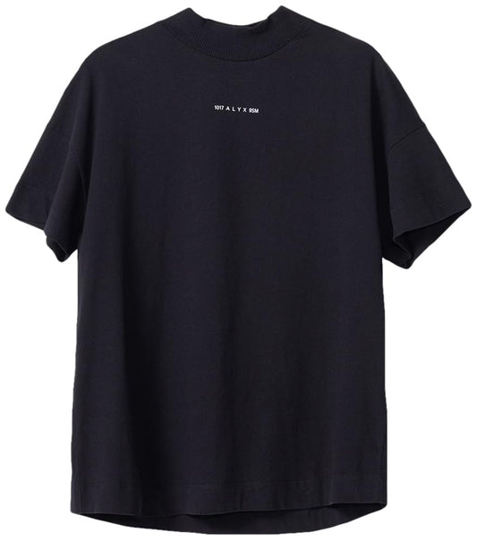 1020 ALYX 9SM, Mock Neck T-Shirt Black, Small, Black