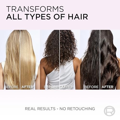 L'Oreal Paris Elvive Glycolic + Gloss High Shine Leave-In Hair Serum, Smooths Dull, Porous Hair Into High-Shine, Glossy Hair, 4.4 Fl Oz