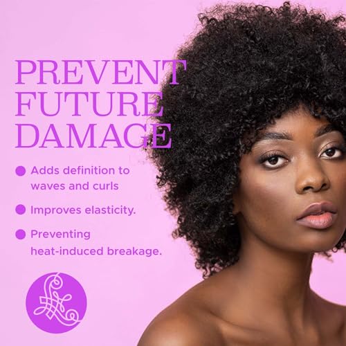 Luseta Curl Heat Protectant Spray for Curly & Wavy Hair, 8.5 oz