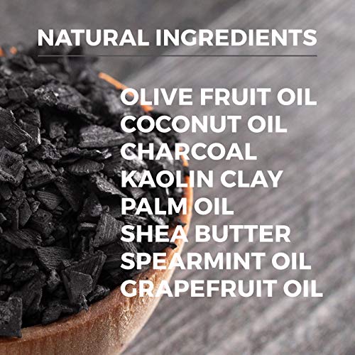 Rustic Maka Charcoal Soap Bar, Face & Body, Kaolin Clay, For Acne
