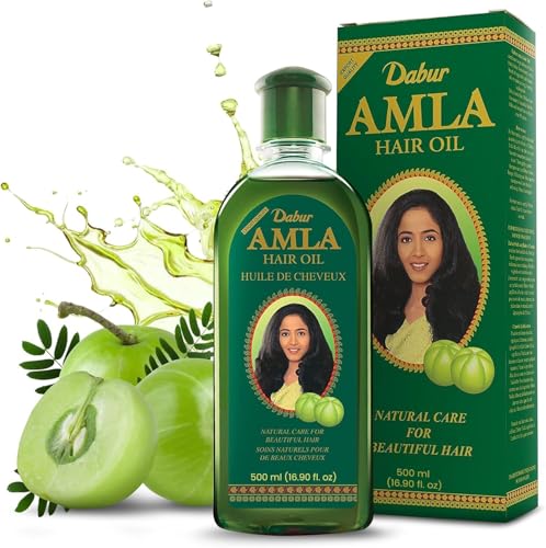 Dabur Amla Hair Oil with Pure Amla Botanical Extracts for Men & Women 500ml