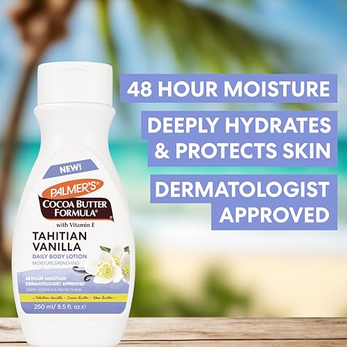 Palmer's Tahitan Vanilla Body Lotion with Vitamin E for Dry Skin (8.5 Oz)