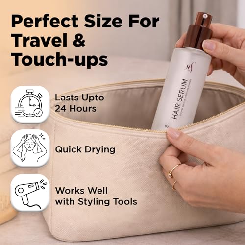 HerStyler Argan Oil Hair Serum - for Frizz, Straightening, Styling & Shine