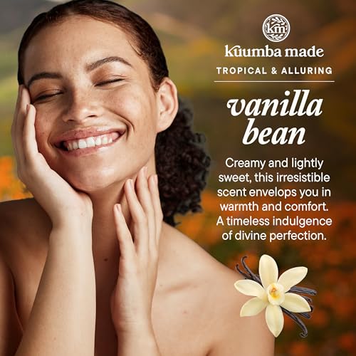 Kuumba Made Vanilla Bean Fragrance Oil Roll-On, Alcohol-Free, 0.15 Fl Oz