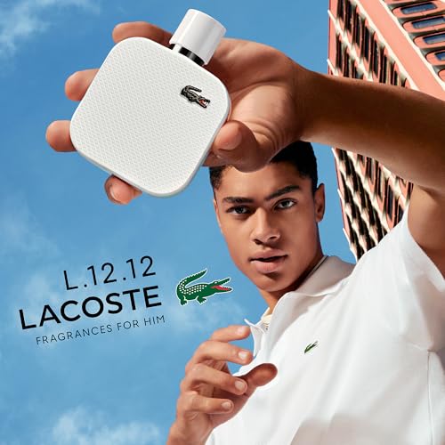 LACOSTE L.12.12 Blanc Eau De Parfum for Men - Father's Day Gift