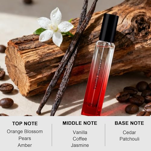 GUFMLA Pheromones Perfumes for Women - Vanilla Nocturne Long Lasting Eau De Parfum Cologne, Featuring an Amber Vanilla Perfume in a 15ml / 0.5fl.oz Travel Size Perfume Spray