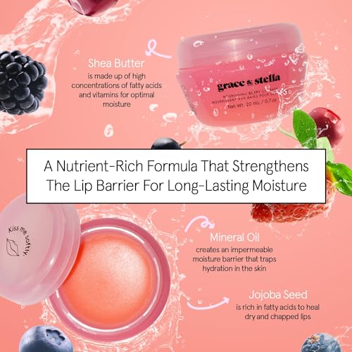 grace & stella Award Winning Lip Butter - Hydrating Lip Balm (1 - Pack)