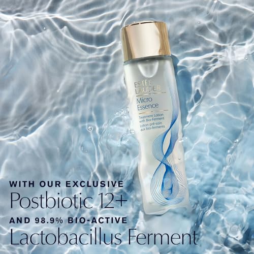 Estée Lauder Micro Essence Treatment Lotion with Bio-Ferment | Toner for Face | Skin Barrier Repair, Travel Size, 1 Fl Oz