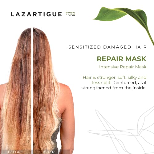 Lazartigue Intensive Repair Mask for Damaged, Dry, Frizzy Hair, 1.7 Fl Oz