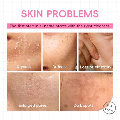 QUIYUM Sakura Collagen Skincare Set - 8-Piece Glass Skin Routine for Women