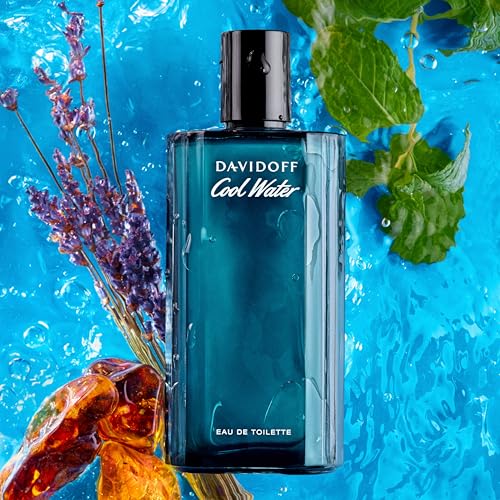 Davidoff Cool Water For Men. Eau De Toilette Spray 2.5 Ounces (Pack of 2)