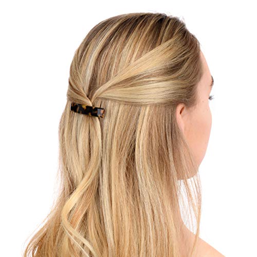France Luxe Luxury Rectangle Barrette, Tokyo