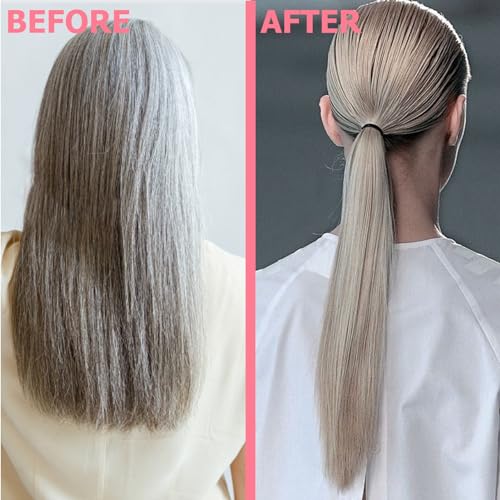 3-In-1 Styling Cream for Flyaways - Anti-Frizz Cream to Define All Hair Types & Textures - Add Shine and Smoothness with Brush