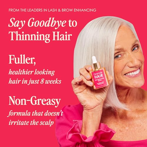 Grande Cosmetics GrandeHAIR Enhancing Serum for Thinning Hair, 40 mL